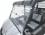 QuadBoss 16-22 Kawasaki KAF820 Mule Pro-DX Windbreak Folding Windshield - 375787