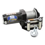 LT2000 2000lb 12V DC Winch with Steel Wire Rope Black - 1120210