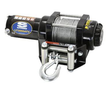 Superwinch 1130220 LT3000 ATV winch angled view