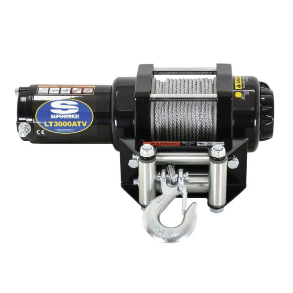 Superwinch 1130220 LT3000 ATV winch front view