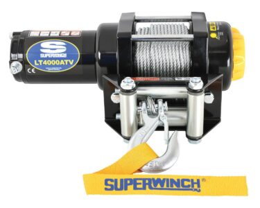 Superwinch 1140220 LT4000 ATV winch front view