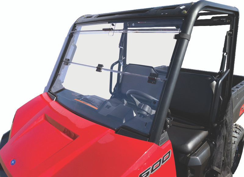 QuadBoss 17-21 Polaris Ranger 500 Windbreak Folding Windshield - 375783 QuadBoss 17-21 Polaris Ranger 500 Windbreak Folding Windshield - 375783