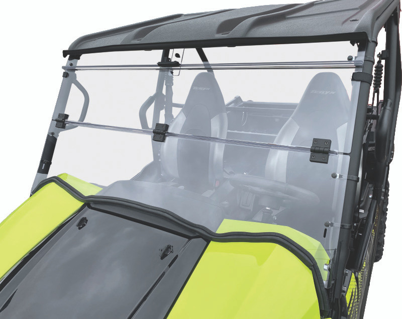 QuadBoss 16-22 Kawasaki KRF800 Teryx Windbreak Folding Windshield - 375788 QuadBoss 16-22 Kawasaki KRF800 Teryx Windbreak Folding Windshield - 375788