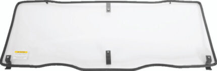 QuadBoss 05-16 Kawasaki KAF400 Mule 600 Rear Panel Windows - 320474