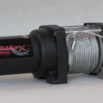 TrailFX W35B 3500 lb ATV UTV winch with steel cable